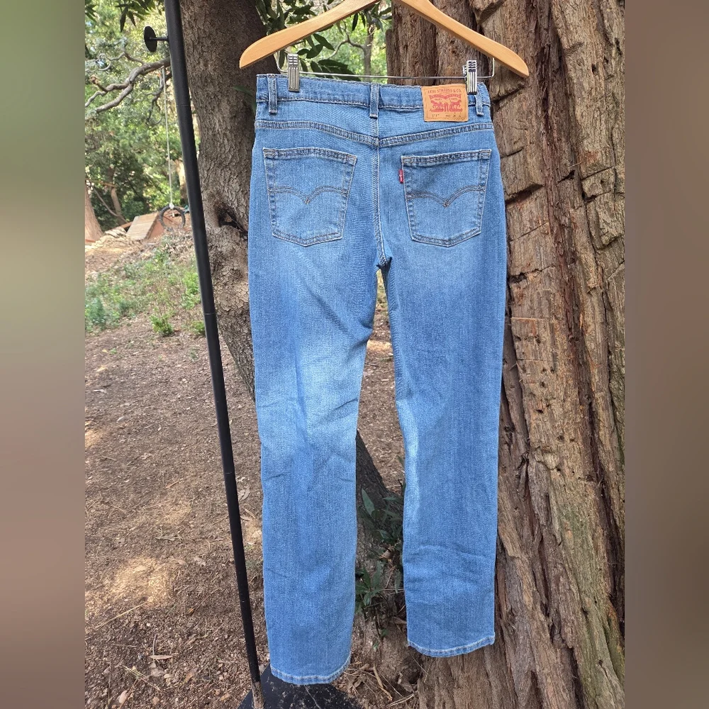 Levis Performance 511 Slim Mens Classic‎ Blue Denim Jeans W28 L30
